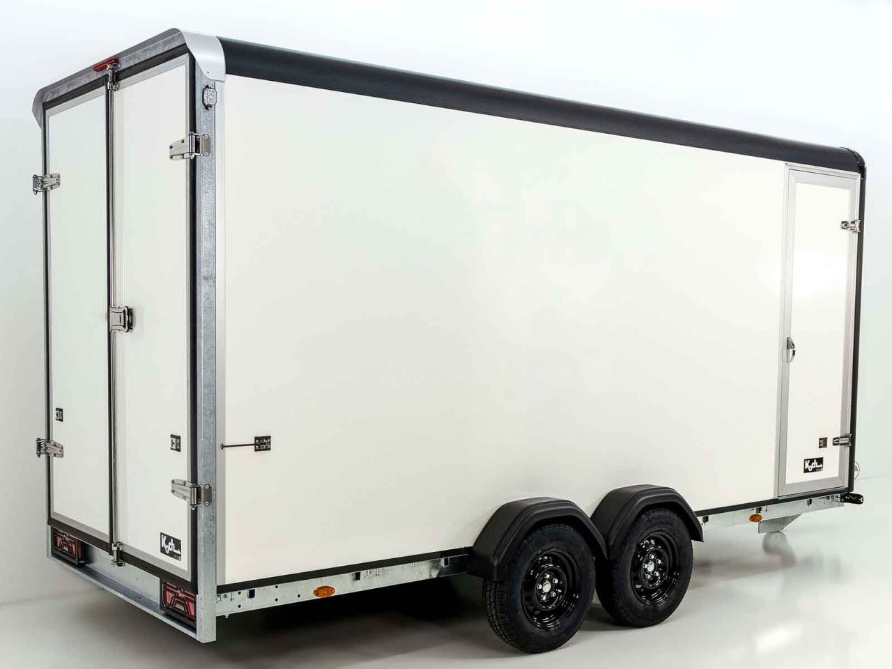Henra Kofferanhänger Black Xpert 183x365cm H:220 3,5t|Tür-Neu