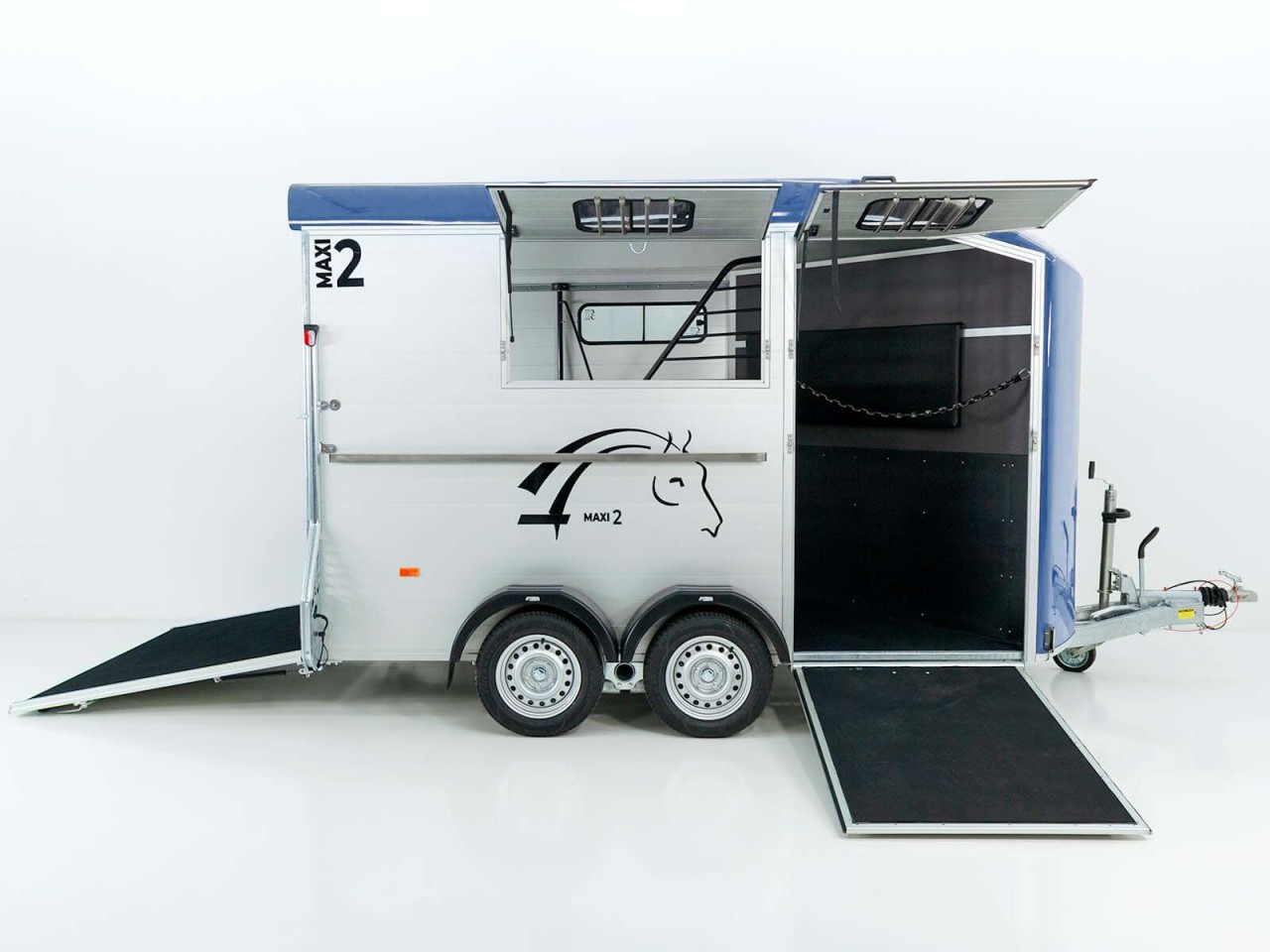 51.jpg Cheval Liberte Pferdeanhänger MAXI 2|blau-Neu – Image 1