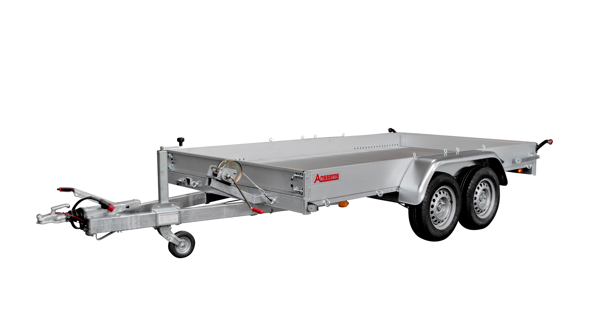 Anssems PKW Anhänger Autotransporter AMT 2500 kg, Ladefläche4,07 x 1,80 m