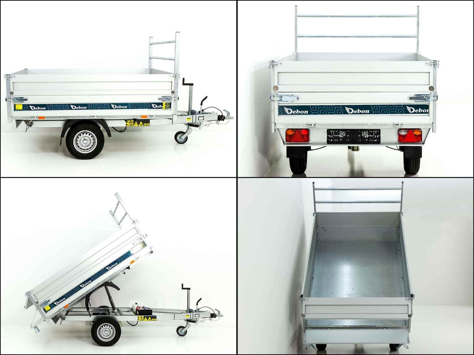 Debon | 150 x 250 cm | Zulässiges Gesamtgewicht 1300 kg | Neufahrzeug