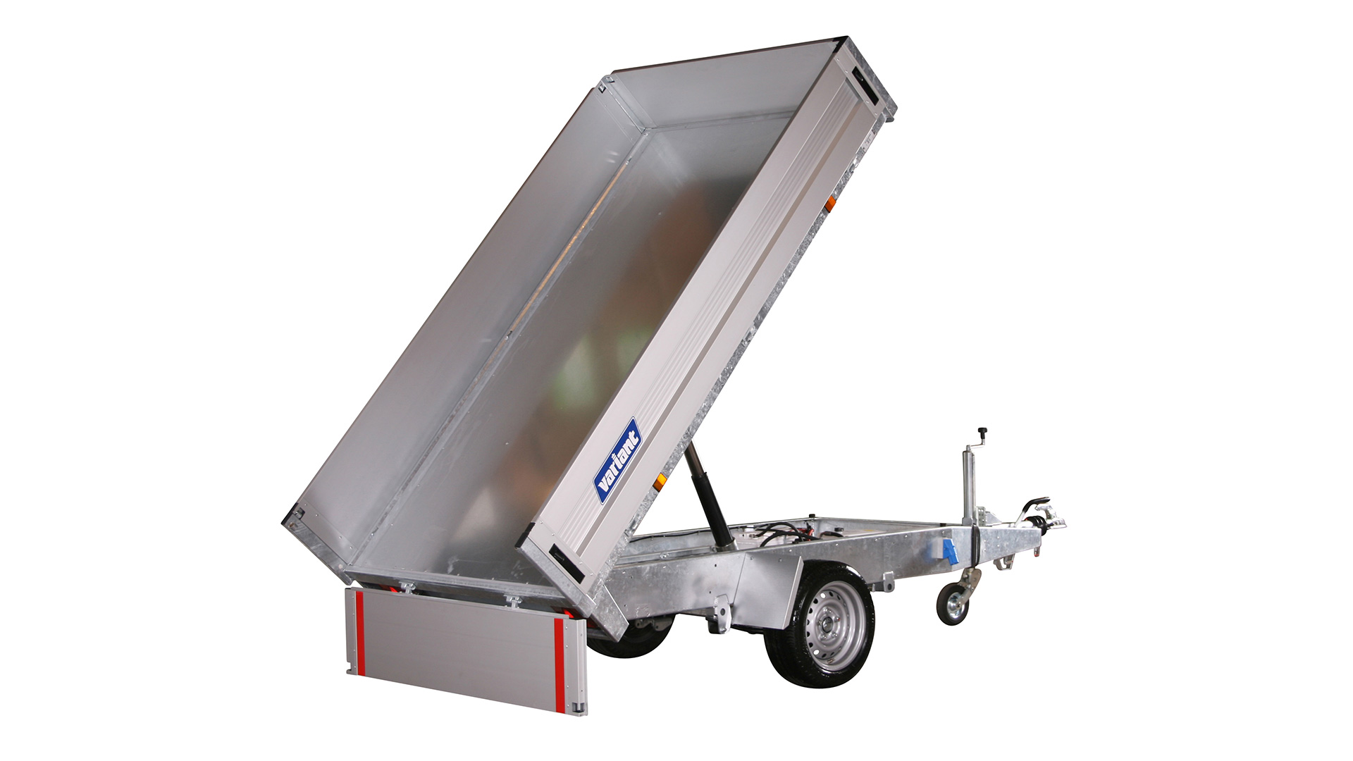 Variant PKW Anhänger Heckkipper 1350 kg, Ladefläche 2,54 x 1,45 m - 1315 T2 - elektrische Hydraulik