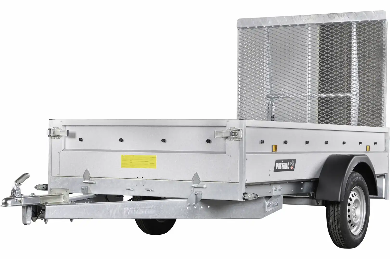 Variant PKW Anhänger Maschinentransporter 754 F1 MR, 750 kg, Ladefläche 2,57 x 1,45 m mit Heckrampe, Stahlbordwände