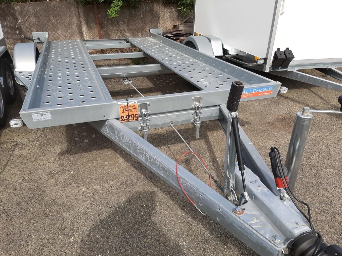 Autotransportanhänger für 1800 kg – Plattform 385 × 185 cm – Einachser